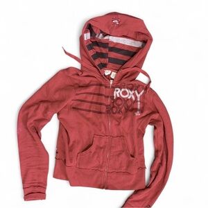 Roxy red Zip-Up Hoodie